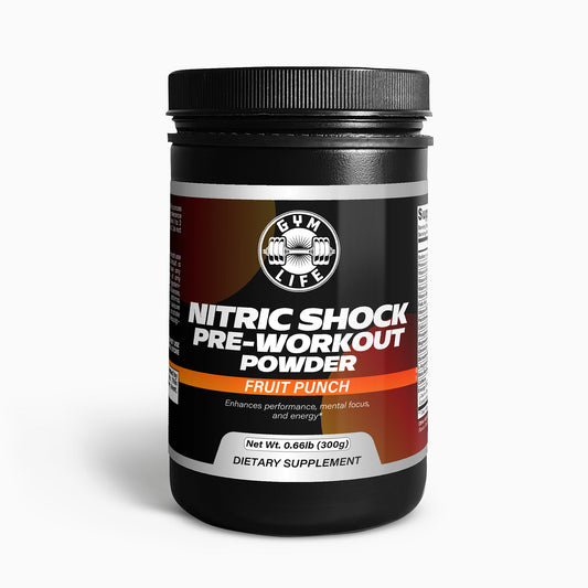 Nitric Shock Pre-Workout Powder (Fruit Punch)
